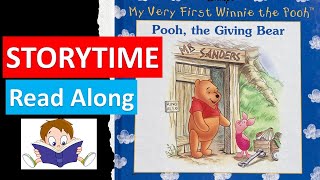 Disneys My Very First Winnie the Pooh POOH THE GIVING BEAR Read Aloud  Storytime Audiobooks [upl. by Anez]