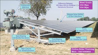 Copy of How to Design Ground Mounted Solar Structure I Online Solar Training classes solaonline [upl. by Adile788]