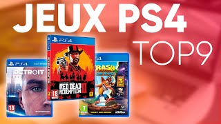 TOP9  MEILLEURS JEUX PS4 [upl. by Arehsat]