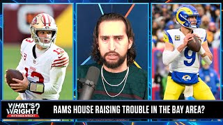 49ers are on upset alert with redhot Rams in Divisional Round matchup  Whats Wright [upl. by Acnaiv]