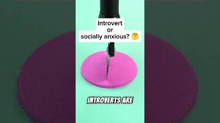 Introvert or socially anxious 🤔 introvert shorts [upl. by Murtagh]