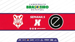 Campeonato Brasileiro  Sergipe Ribeirópolis x Yeesco  Semana 5  Ao vivo [upl. by Sane]