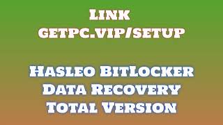 🔸Hasleo BitLocker Data Recovery😜 HOW TO INSTALL 💻PCLAPTOP TUTORIAL 2024 no charge🔥 [upl. by Anirbas855]