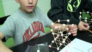 Marshmallow and Toothpick Structure Build Part 2 [upl. by Maccarthy743]