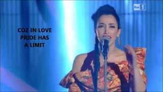 Nina Zilli  Per Sempre eurovision songcontest 2012 engl lyrics [upl. by Eanal]