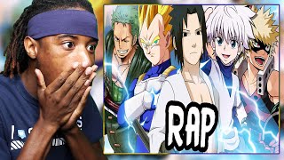 ANOTHER ONE 🔥🔥  SHONEN JUMP RAP CYPHER 2  RUSTAGE ft Shofu Fabvl VI Seconds amp More  REACTION [upl. by Disini]