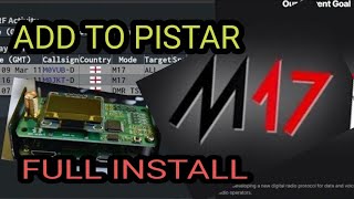 M17 LOAD TO JUMBO HOTSPOT MMDVM  FULL SET UP [upl. by Godden402]