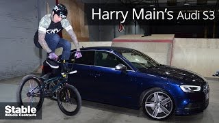 Harry Main gets a brand new Audi S3 at Rampworx  Stable Lease [upl. by Aihsem]