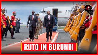 SEE HOW PRESIDENT RUTO LANDED IN BURUNDI LIKE A KING FOR 23RD COMESA SUMMIT [upl. by Antoni627]