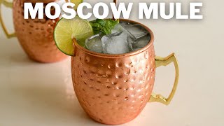 How to Make a Moscow Mule  Cocktails For Beginners [upl. by Yliram]