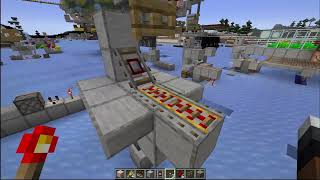 Minecraft Hopper Minecarts as mobile Item Filters [upl. by Hanikehs487]