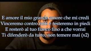 Marco Mengoni  Guerriero  Lyrics [upl. by Denoting]