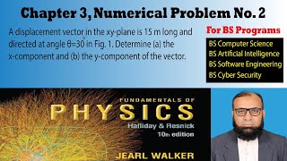 Problem 2 chapter 3  applied physics  BSCS  BSSE  solution by Dr Riaz [upl. by Enoid174]