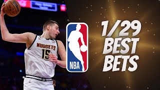 4 Best NBA Player Prop Picks Bets Parlays Predictions for Today Monday January 29th 129 [upl. by Teeter]