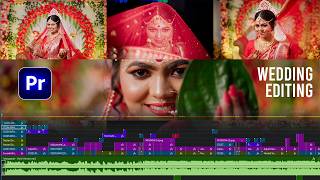 Wedding Multi Frame Video Effect Premiere Pro Tutorial [upl. by Cohla]