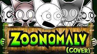 Incredibox Sprunki  white Zoonomaly Theme Song COVER [upl. by Eenoj]