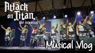 Attack on Titan the Musical  Backstage vlog [upl. by Grof]