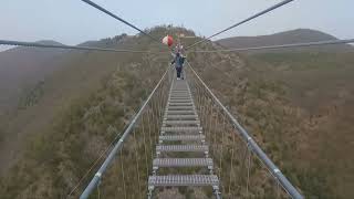 Ponte Tibetano di Sellano [upl. by Ennylyak]