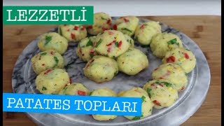 PATATES TOPLARI TARİFİ  Lezzetli İkramlıklar [upl. by Hannah799]