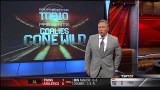 Top 10 Goalies Gone Wild [upl. by Norb]