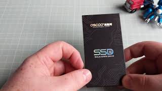 OSCOO SSD First Look ON800 240gb SATA 42mm m2 SSD 2242 [upl. by Mccormac]