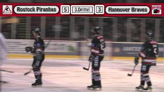 Rostock Piranhas  Hannover Braves 83 01 32 50 vom 23102011 [upl. by Ahsenrad]