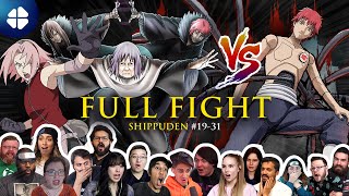 Sasori vs Chiyo and Sakura FULL FIGHT Shippuden Ep 1931 Reaction Mashup 🇯🇵 ナルト 疾風伝 海外の反応 [upl. by Marietta]