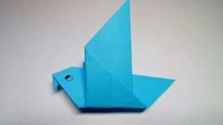 Origami Pigeon traditional [upl. by Bradman]