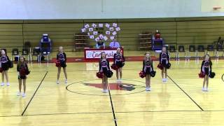 Landrum Middle School  Basketball Cheerleaders  2014 [upl. by Catlaina981]