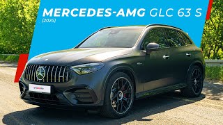 MercedesAMG GLC 63 S E Performance – minus V8 plus 400 kg  Test OTOMOTO TV [upl. by Suravart]