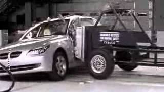 2008 BMW 5Series CRASH TEST [upl. by Anih]