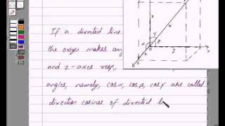 ExampleFind Direction Cosines [upl. by Akimak]