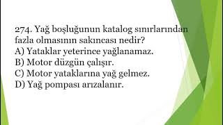 Otomotiv Elektromekanik Dalı Teorik Sınavı Kalfalık Çalışma Soruları 9 Kısım [upl. by Harri]