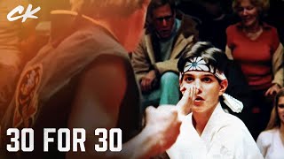 30 for 30 Daniel LaRusso vs Johnny Lawrence  Cobra Kai Ralph Macchio William Zabka [upl. by Roeser]