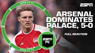 Arsenal vs Crystal Palace FULL REACTION Exactly what Arteta’s side needed – Burley  ESPN FC [upl. by Pisarik]