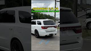 2015 Dodge Durango RT 57L HEMI V8 w FLOWMASTER OUTLAWS [upl. by Shorter]