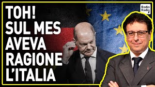 Germania in subbuglio vengono al pettine i nodi del MES aveva ragione lItalia [upl. by Nomae]