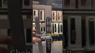 Novalock NDM X6G How to change Battery smartlock digitallock smartdoorlock [upl. by Wirth]