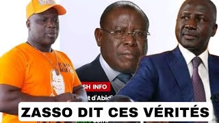 ZASSO DAGROU CLASHE LE RHDP  LES PROCHES DU PRÉSIDENT [upl. by Oterol453]