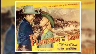 Plainsman And The Lady 1946 Western Bill Elliott Vera Ralston Gail Patrik [upl. by Lener]