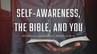 SelfAwareness the Bible and You [upl. by Rennie433]