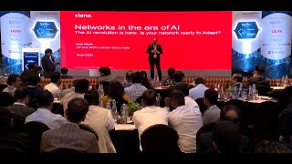 Amit Malik Vice President and Sales Leader Ciena India on Networks in the era of AI [upl. by Eustasius]