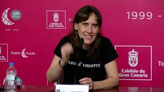 La ganadora del Premio Nacional de Teatro 2023 Ana Zamora presenta ‘El Castillo de Lindabridis’ [upl. by Aneelas]