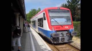 Fahrt mit der Waldbahn von Bodenmais nach Bayerisch Eisenstein [upl. by Olzsal769]