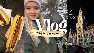 Cozy Christmas Market Date amp Homemaking Vlog  Cooking Cleaning amp Caring for My Husband [upl. by Kos]