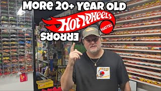 Hot Wheels Unboxing More 20 Year Old Errors Look and Learn About Them with Lucks Garage hotwheels [upl. by Tiga]