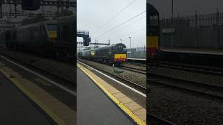 20205 amp 20007 hauls Chiltern railways 82304 to Wembley from getting a refurb train railway shorts [upl. by Raouf]