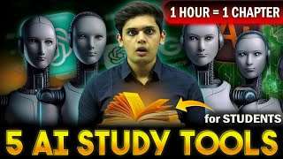 5 Secret Study Tools of Topper🔥 FREE AI Tools for Students Prashant Kirad [upl. by Lakin]