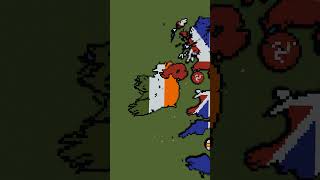 Building Ireland in 3 Scales ireland irish maps flags minecraft [upl. by Rotce]