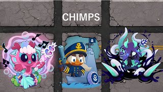 BloonsTD6 痛い（ouch）CHIMPS コンティニュー「あり」 [upl. by Bret540]